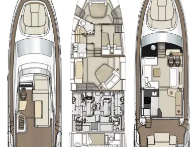 Huur een Azimut Azimut 55 Fly in Kaštela