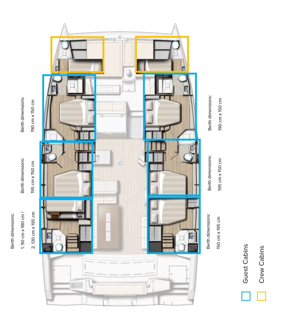 Verhuur Catamaran in Kaštela - Bali Bali 5.4