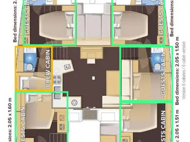 Catamaran te huur in Kaštela voor de beste prijs