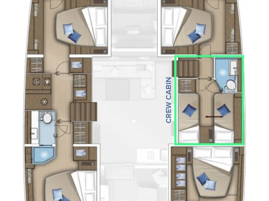 Lagoon Lagoon 55 te huur van particulier of professional in Kaštela