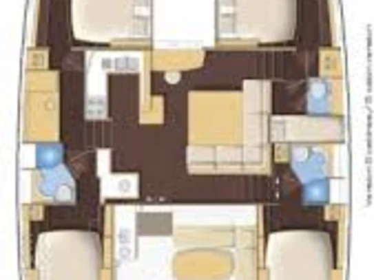 Verhuur Catamaran in Corazón de Jesús Island - Lagoon Lagoon 500