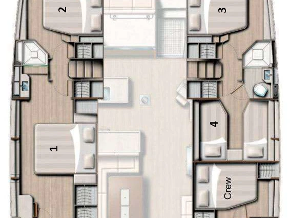 Huur Catamaran met of zonder schipper Bali in Salerno