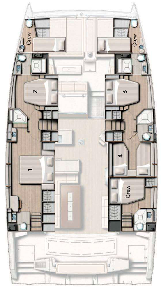Huur Catamaran met of zonder schipper Bali in Salerno