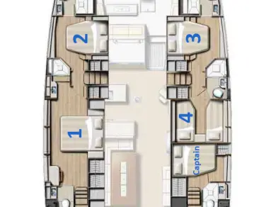 Verhuur Catamaran Bali met vaarbewijs