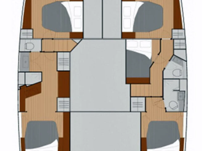 Huur een Fountaine Pajot Saba 50 in Road Town