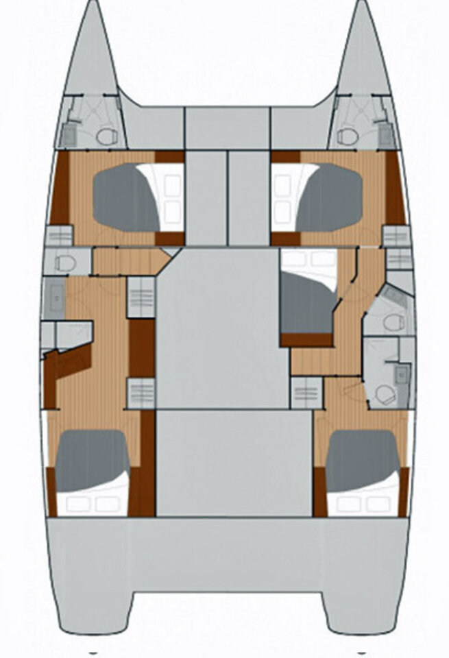 Huur een Fountaine Pajot Saba 50 in Road Town