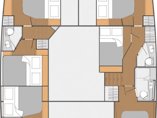 Verhuur Catamaran in Road Town - Fountaine Pajot Saba 50