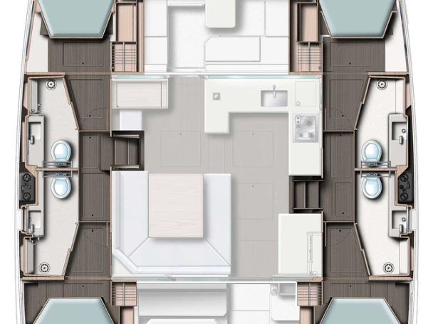 Jachthuur in Belize-stad - Leopard Catamarans / Robertson & Caine Leopard 45 via SamBoat