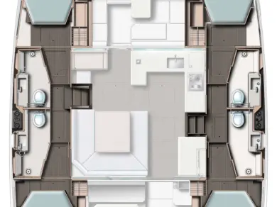 Jachthuur in Belize-stad - Leopard Catamarans / Robertson & Caine Leopard 45 via SamBoat