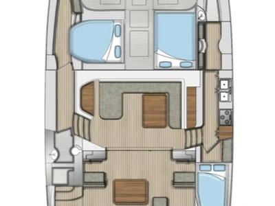 Verhuur Catamaran Seawind met vaarbewijs