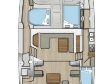 Verhuur Catamaran Seawind met vaarbewijs