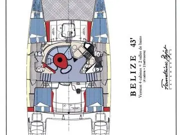 Huur een Fountaine Pajot Belize 43 in Lefkáda