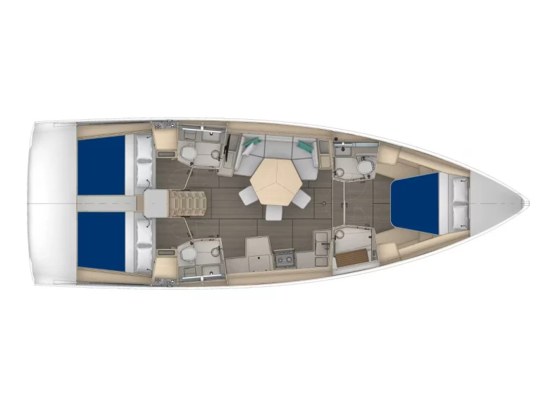 Verhuur Zeilboot Dufour met vaarbewijs