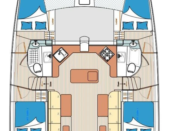 Verhuur Catamaran in Mai Khao - Island Spirit Yachts Island Spirit 410