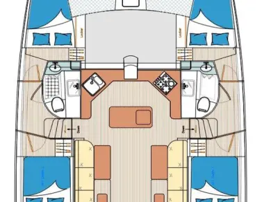 Verhuur Catamaran in Mai Khao - Island Spirit Yachts Island Spirit 410