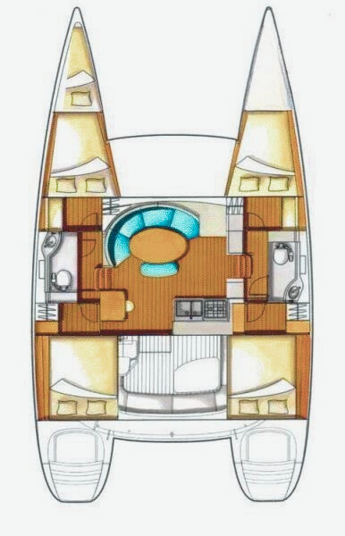 Lagoon Lagoon 380 te huur van particulier of professional in Ko Chang (Koh Chang)