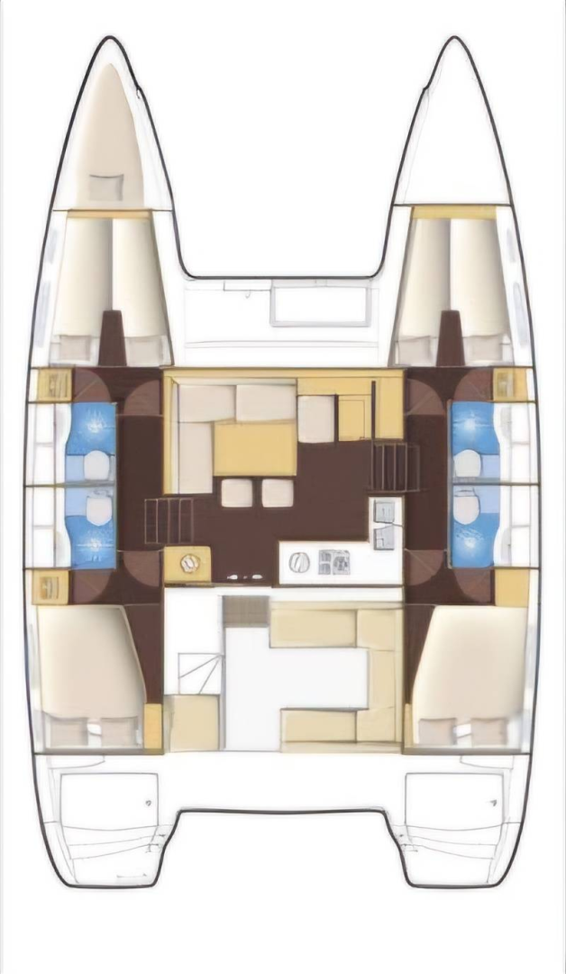 Huur Catamaran met of zonder schipper Lagoon in Ko Samui (Koh Samui)