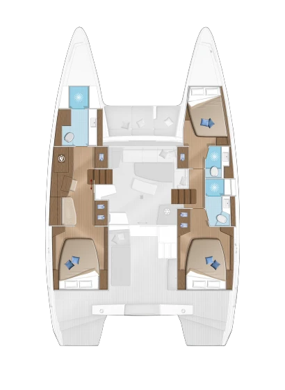 Huur een Lagoon Lagoon 42 in Rogoznica