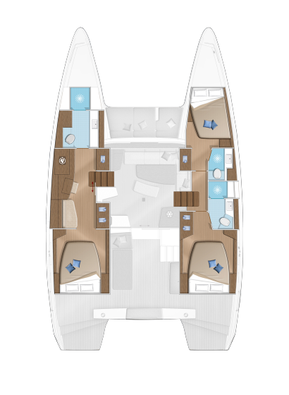 Huur een Lagoon Lagoon 42 in Rogoznica