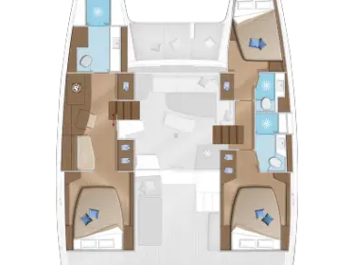 Huur een Lagoon Lagoon 42 in Rogoznica