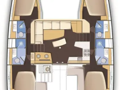 Bootverhuur Rogoznica goedkoop Lagoon 42