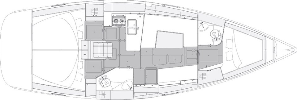 Jachthuur in Punat - Elan Impression 40.1 via SamBoat