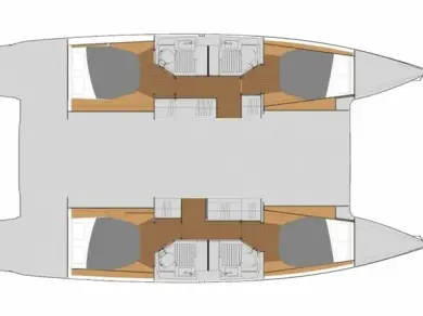 Verhuur Catamaran in Primošten - Fountaine Pajot Astrea 42