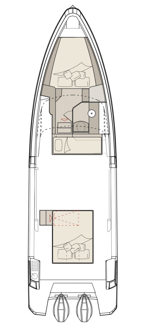Jachthuur in Sukošan - Saxdor Saxdor 400 GTO via SamBoat