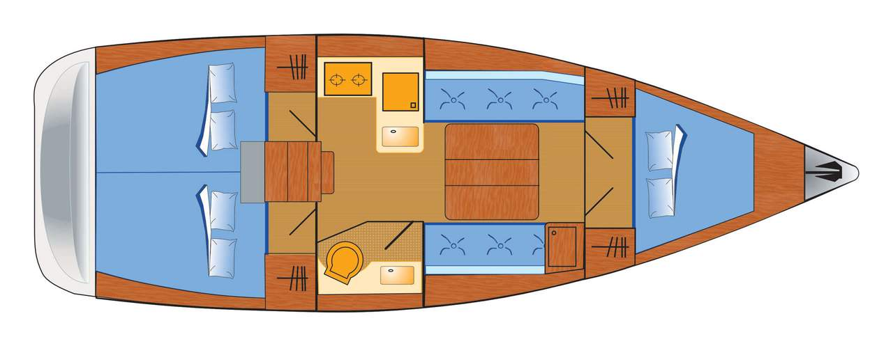 Huur Zeilboot met of zonder schipper Dufour in Flensburg