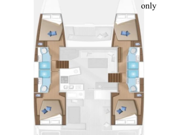 Bootverhuur Lagoon Lagoon 46 in Furnari via SamBoat