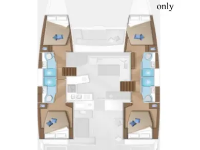 Bootverhuur Lagoon Lagoon 46 in Furnari via SamBoat