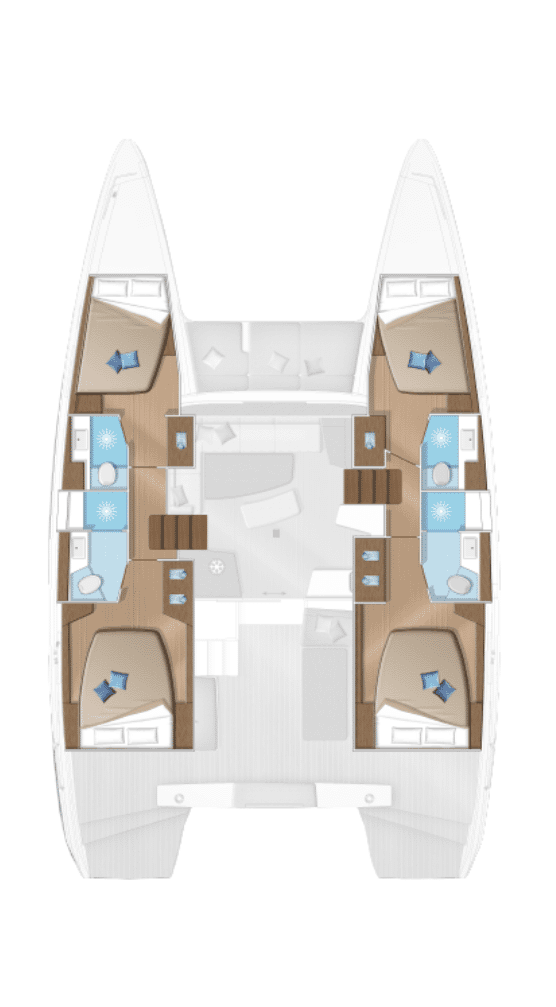 Huur Catamaran met of zonder schipper Lagoon in Road Town