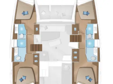 Huur Catamaran met of zonder schipper Lagoon in Road Town