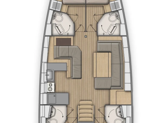 Huur een Bénéteau Oceanis 51.1 in Road Town