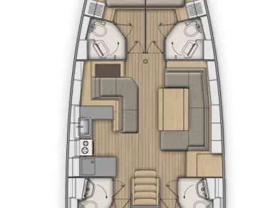 Huur een Bénéteau Oceanis 51.1 in Road Town