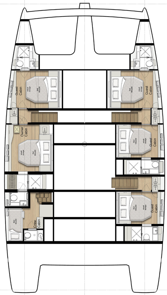 Huur Catamaran met of zonder schipper Sunreef in Ko Kaeo (Koh Kaeo)