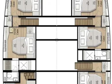 Huur Catamaran met of zonder schipper Sunreef in Ko Kaeo (Koh Kaeo)