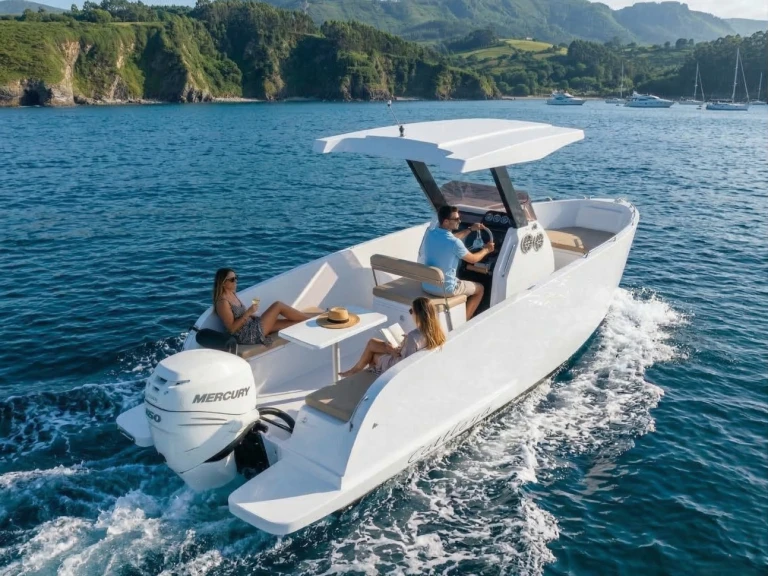 Huur Motorboot met of zonder schipper Cattleya in Gijón