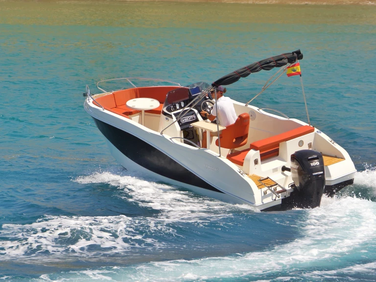 Huur Motorboot met of zonder schipper Okiboats in Puerto Deportivo de Marbella