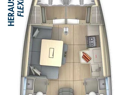Verhuur Zeilboot in Biograd na Moru - Dufour Dufour 41 Performance