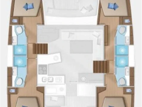 Huur Catamaran met of zonder schipper Lagoon in Pula