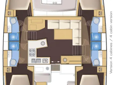 Jachthuur in Palma de Mallorca - Lagoon Lagoon 450 via SamBoat