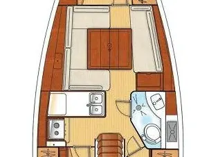 Bootverhuur Préveza goedkoop Oceanis 343 Clipper