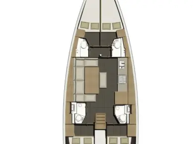 Verhuur Zeilboot in Biograd na Moru - Dufour Dufour 460 Grand Large