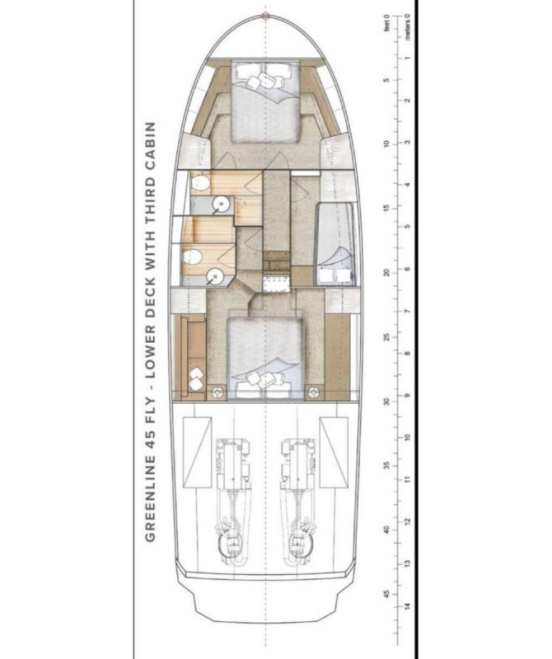 Jachthuur in Biograd na Moru - Greenline Yachts Greenline 45 Fly via SamBoat