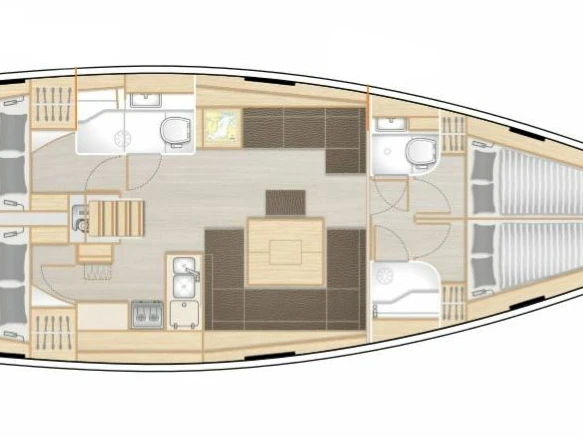 Huur een Hanse Hanse 458 in Lávrio