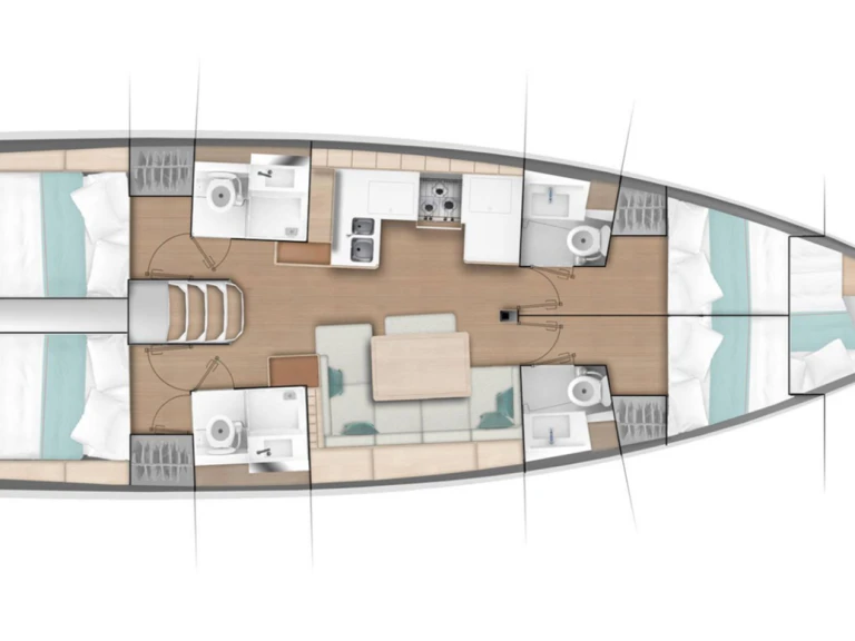 Verhuur Zeilboot in Álimos - Jeanneau Sun Odyssey 490