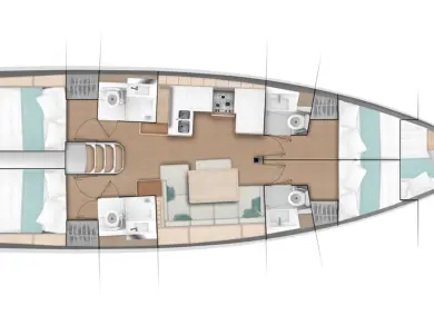 Verhuur Zeilboot in Álimos - Jeanneau Sun Odyssey 490