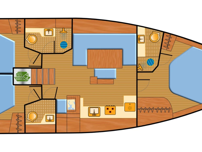 Bootverhuur Hanse Hanse 460 in Rogoznica via SamBoat