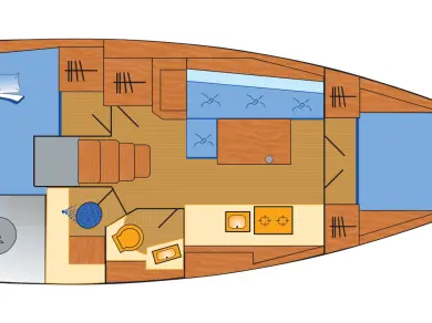 Huur een Bénéteau Oceanis 38.1 in Rogoznica